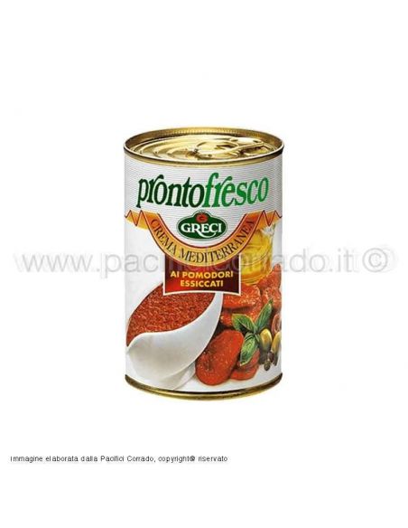 Greci – Crema Mediterranea ai Pomodori Essiccati 400 g prontofresco Greci – Crema Mediterranea ai Pomodori Essiccati 400 g prontofresco