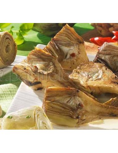 Greci – Carciofi alla griglia con gambo 780g prontofresco