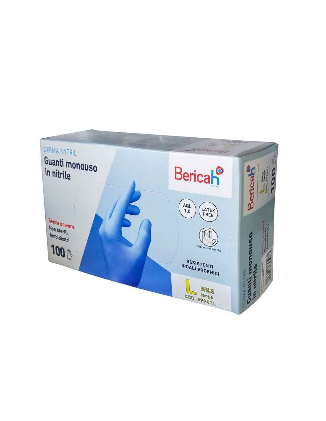 Guanti in Nitrile Senza Polvere – Tg.S – BOLLACCHINO s.r.l.