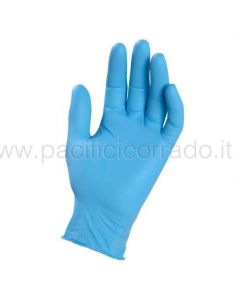 Guanti monouso in nitrile latex free scatola da 100 pz senza polvere