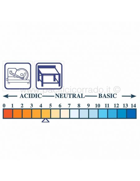 Itidet - Food San Detergente 750 ml idroalcolico e antibatterico per la rapida pulizia e sanificazione delle superfici.