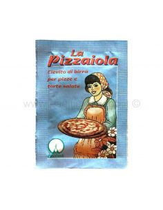 10 bustine di lievito La pizzaiola lievito di birra per pizze e torte salate bustina da 7 g