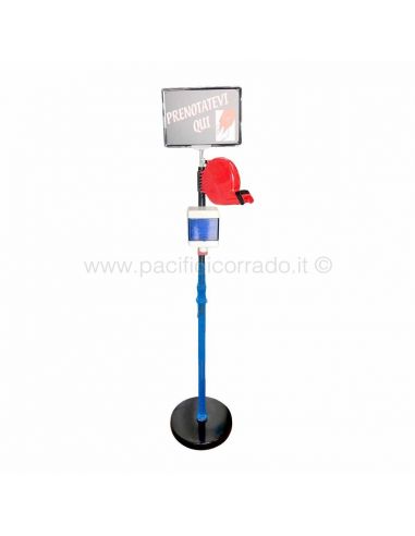 Asta con dispenser Asta con dispenser