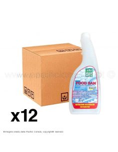 Itidet - Food San Detergente 750 ml idroalcolico e antibatterico per la rapida pulizia e sanificazione delle superfici.