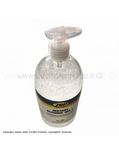Gel igienizzante alcolico per le mani da 1 lt ml instant alcholo gel L
