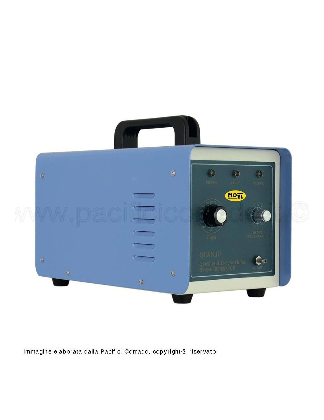 Moel - Generatore di ozono portatile OZ020 60W