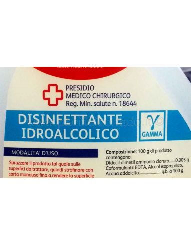 DISINFETTANTE SUPERFICI ALCOLICO VIROSYDEX ALCOPLUS Flacone Spray 750 ml