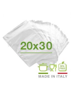 sacchetti per il sottovuoto 20x30 cm