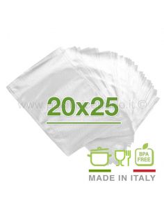 Buste sacchetti sottovuoto goffrati 20x30 busta 20pz