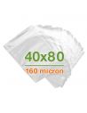 50 Sacchetti sottovuoto 40X80 cm per alimenti 160 micron