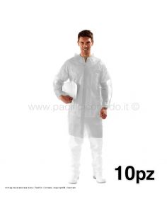 Camice polifilm polipropilene gr 40 2