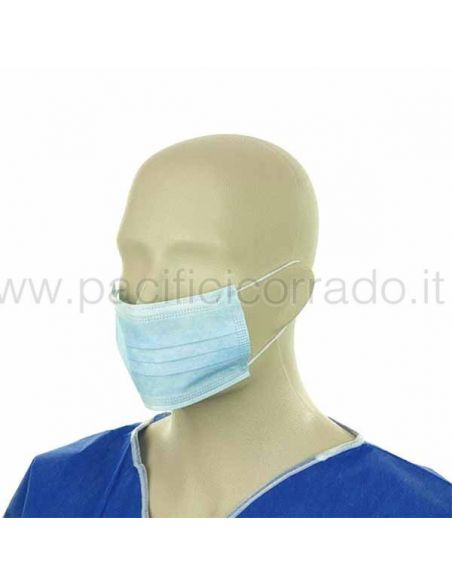 Neri - 50 Mascherine chirurgiche sigillate singolarmente Neri - 50 Mascherine chirurgiche sigillate singolarmente