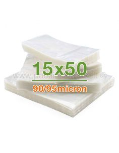 100 buste sottovuoto 15x50...
