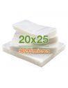 100 Buste sottovuoto 20x25 cm lisce per alimenti 90/95 micron