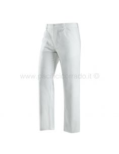 pantalone da lavoro super bianco 100 cotone sanforizzato marca Neri spa