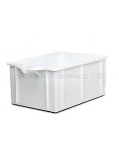 giganplast cassetta diamant 62x40x30h idonea al contatto alimentare