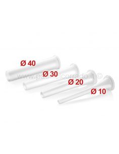imbuti in plastica di ricambio per insaccatrice 3 spade 2