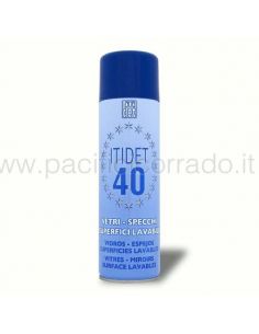 Itidet 40 500 ml Schiuma detergente ideale per vetri e specchi 2