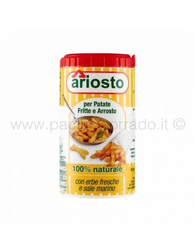 barattolo condimento per patate e arrosto marca ariosto 80 g