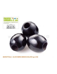 Olive nere denocciolate kg 4,150
