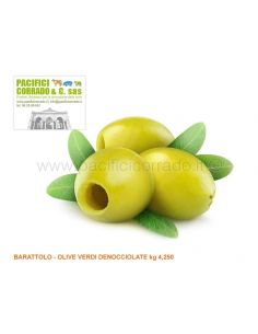 Olive verdi denocciolate kg 4,250