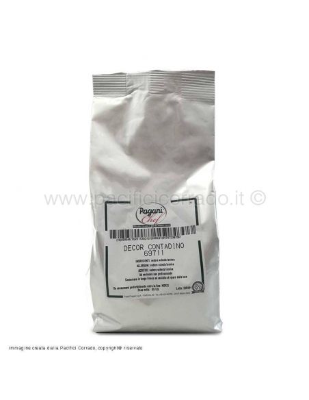 Pagani Decor Contadino art.69711 conf. da 0,5 kg vista frontale del sacchetto Pagani Decor Contadino art.69711 conf. da 0,5 kg vista frontale del sacchetto
