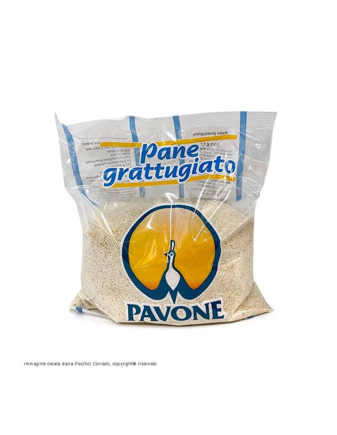 Pangrattato pavone 25 buste gr 500 Panature