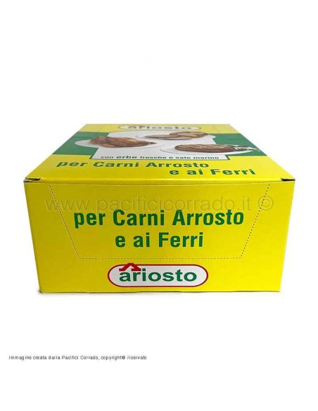 Ariosto insaporitore per carni arrosto conf. da 50pz da 10g