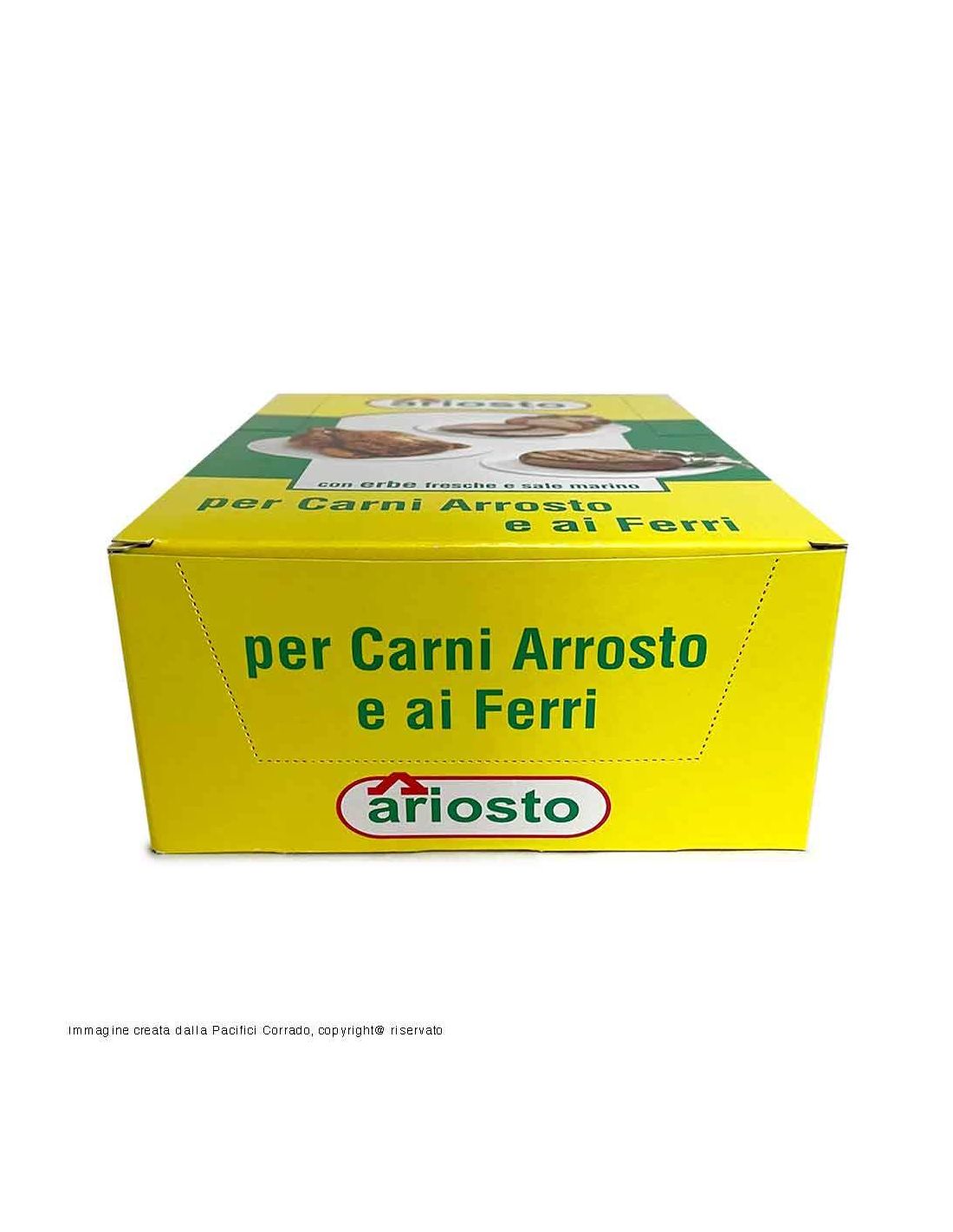 Ariosto insaporitore per carni arrosto conf. da 50pz da 10g