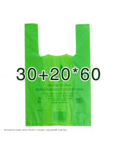 Shopper sacchetti biocompostabili 4kg MAXI 2