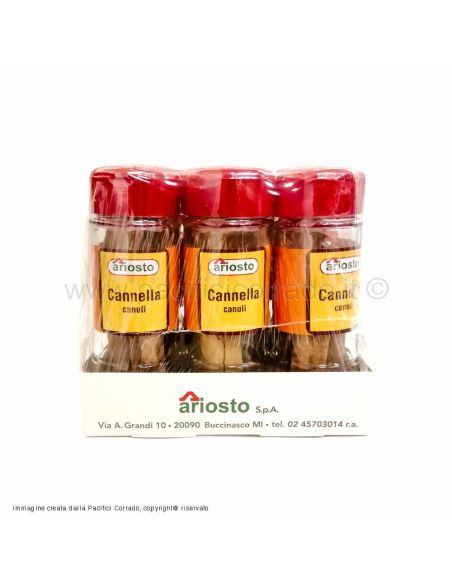 Ariosto cannella in canuli 6 barattoli 17 g