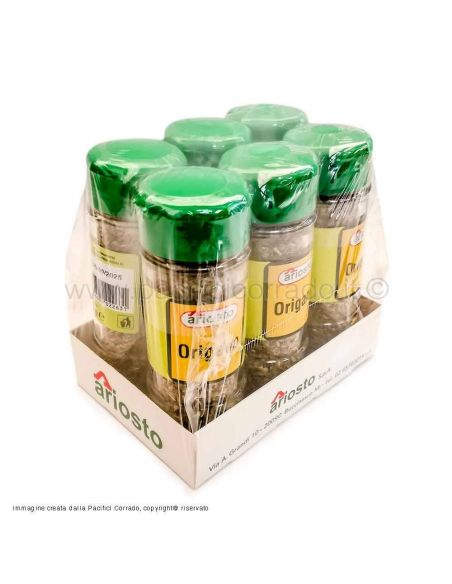 Ariosto origano in barattoli 15g confezione da 6pz