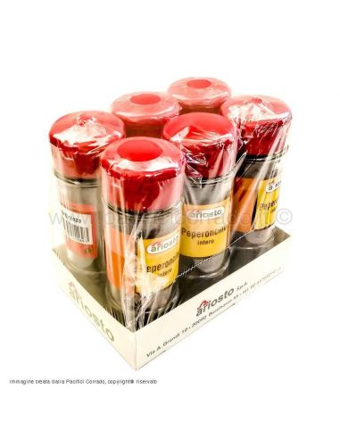 Ariosto peperoncino intero in barattoli 20g confezione da 6pz
