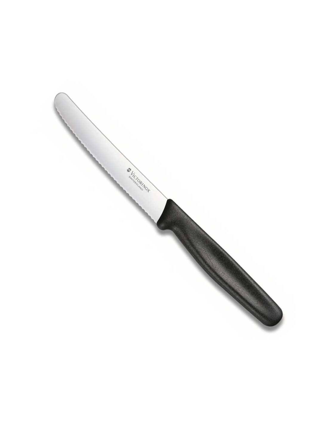 Victorinox - Coltello da tavola seghettato con punta tonda