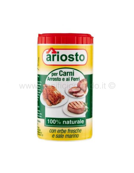 1 barattolo di Ariosto insaporitore per carni arrosto e ai ferri barattolo 100 g