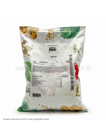 Red fix kg 1 Condimento funzionale sacchetto vista etichetta