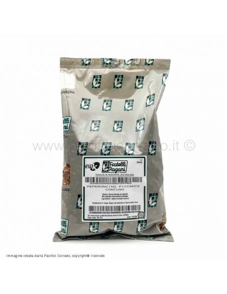 Peperoncino piccante contuso conf.da 0,5 kg