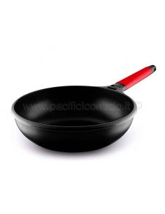Castey – Padella WOK a induzione con manico smontabile