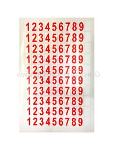 Numeri adesivi per cartellini segnaprezzi 2