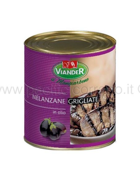 Viander - Melanzane grigliate In olio di girasole conf. da 760 g