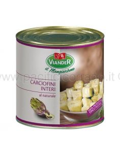 Carciofi al naturale interi kg 2,5