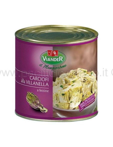 Carciofi fettine villanella