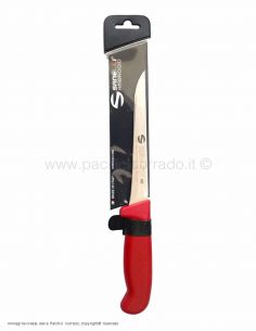 confezione del coltello da disosso stretto manico rosso 16 cm Ambrogio Sanelli