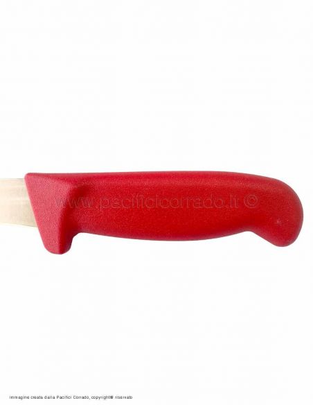 Ambrogio sanelli particolare manico coltello disosso stretto da 16 cm manico rosso