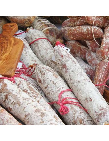 Budello naturale dritto di bue da 9 mt per salami dritti, coralline ecc