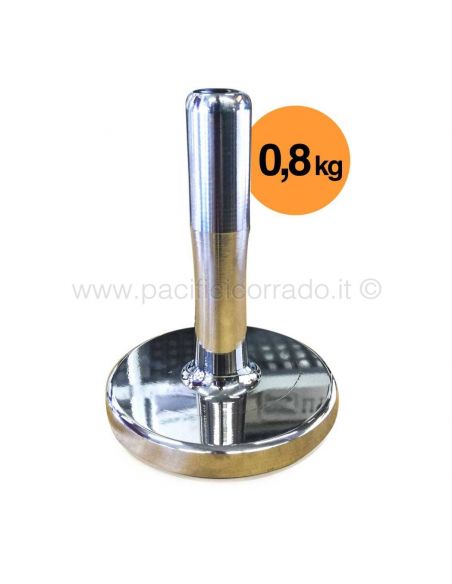 Batticarne in inox peso da 0,8 a 2 kg per trattare la carne monoblocco