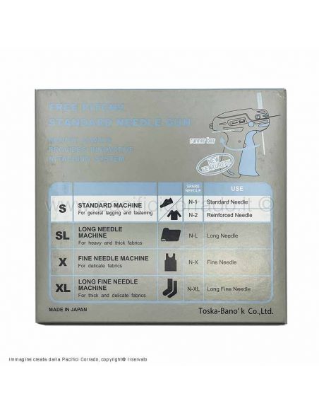 Tonka Bano'k -  Pistola attacca cartellini idonea per alimenti