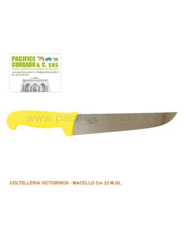 Coltello Victorinox macello cm 23 maniglia gialla Coltello Victorinox macello cm 23 maniglia gialla