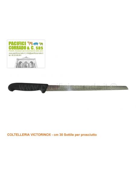 Victorinox Coltello 30 cm sottile adatto per tagliare il prosciutto