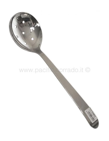 Svanera - Cucchiaione Forato Lusso articli bancone bar supermercati norcinerie alimentari lunghezza 28,5 cm